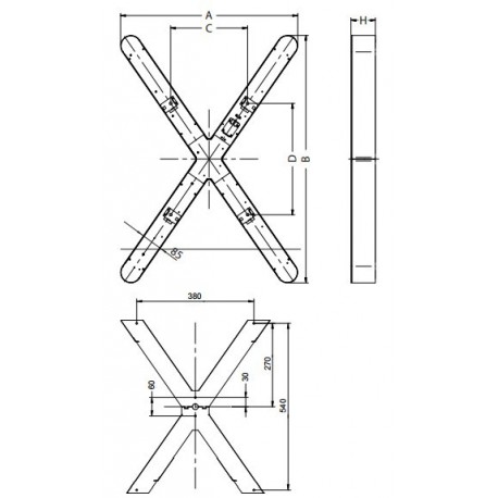 Pakabinamas šviestuvas ARTSHAPE X