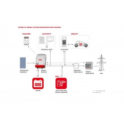 FRONIUS elektrinė su akumuliatoriumi