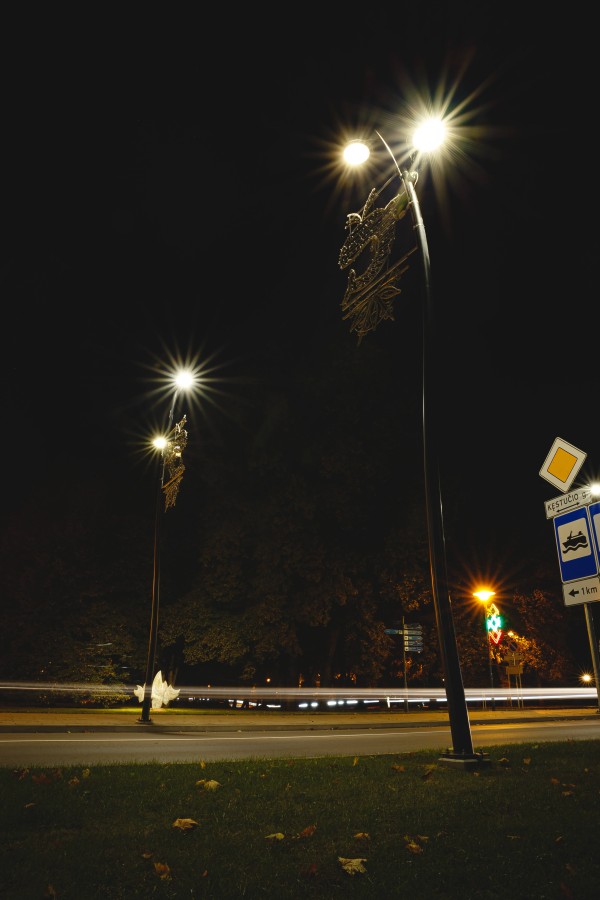 Birštono miesto gatvių apšvietimas